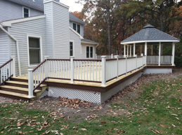 Deck Remodel Before and After