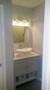 Howell NJ Bathroom Renovation – Vanity Area After