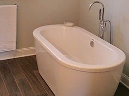Master Bathroom Tub Before and After - Remodeling by Rasinski Construction