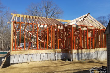Framing for Monmouth County Home Addition by Rasinski Construction