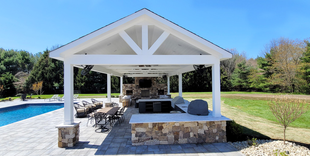 Outdoor Living Space in Monmouth County NJ Created by Rasinski Construction